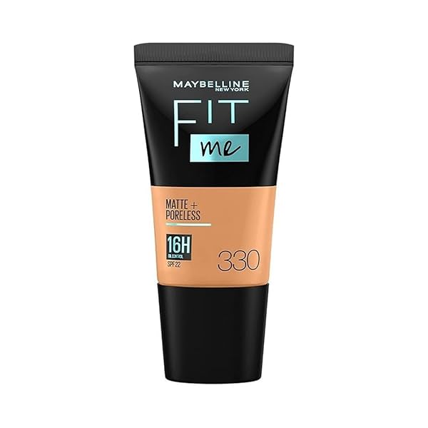 Image of Maybelline Fit Me Liquid Foundation (330 Toffee, 18ml)