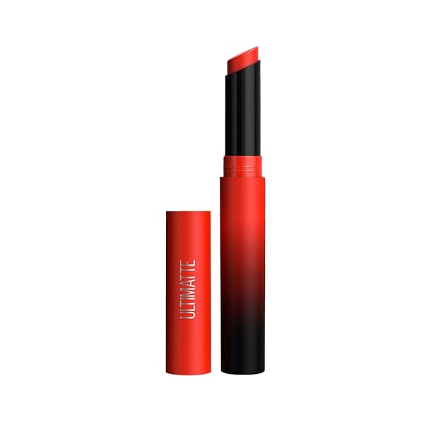 Image of Maybelline New York Color Sensational Ultimattes Lipstick 299 More Scarlet 1.7g