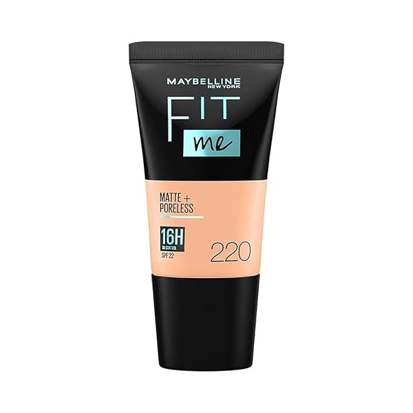 Image of Maybelline New York Fit Me Liquid Foundation (220 Natural Beige)