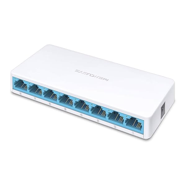 Image of Mercusys MS108 8-Port 10/100Mbps Desktop Switch