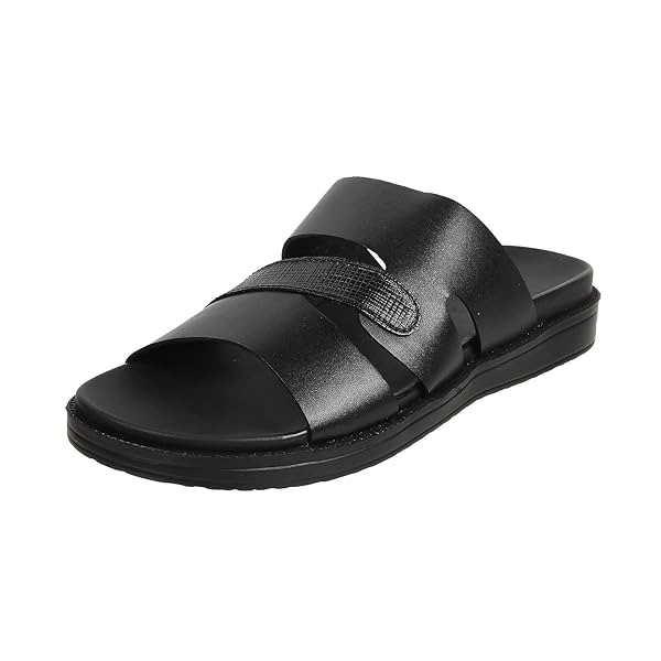 Image of Metro Men Casual Synthetic Leather Chappal