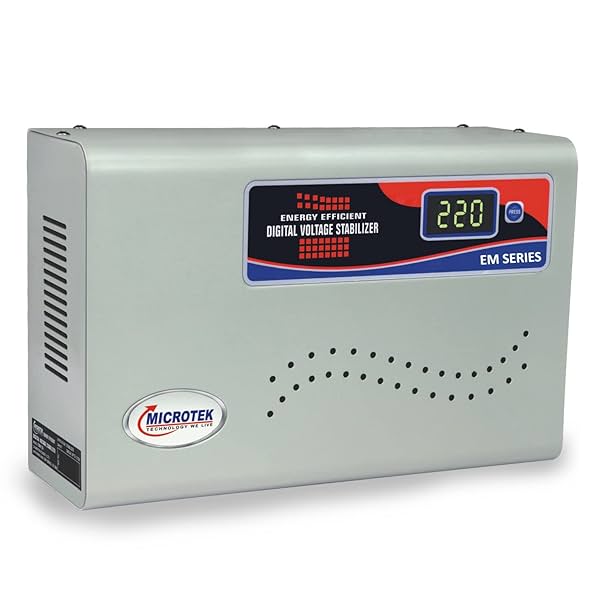 Image of Microtek EM4150 Digital Display Wall Mounted Automatic Voltage Stabilizer