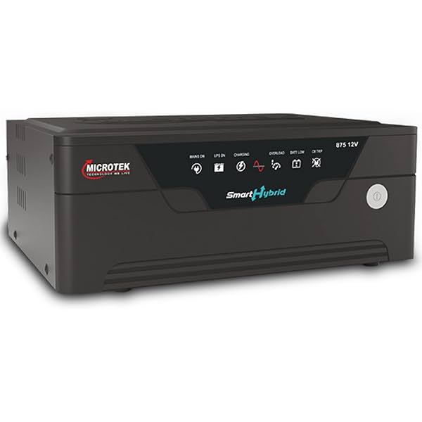 Image of Microtek Smart Hybrid 1075 Digital & Sine Wave 950VA/12V Inverter,