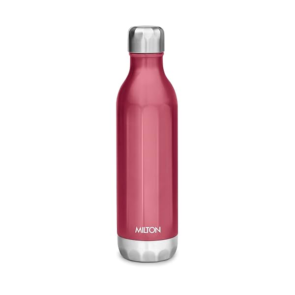 Image of Milton Bliss 600 Thermosteel Water Bottle, 500 ml (Red)