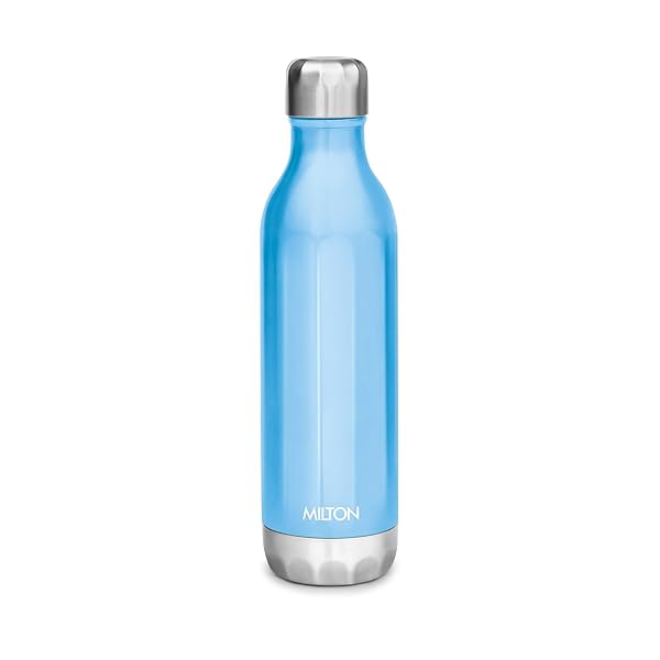 Image of Milton Bliss 900 Thermosteel Vaccum Insulated 24 Hours Hot & Cold Water Bottle, 790 ml, Blue