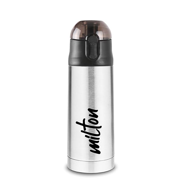 Image of Milton New Crown 400 Thermosteel Hot or Cold Water Bottle, 350ml