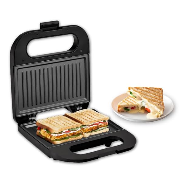 Image of Milton Royal Express 800W Toaster Griller Sandwich Maker