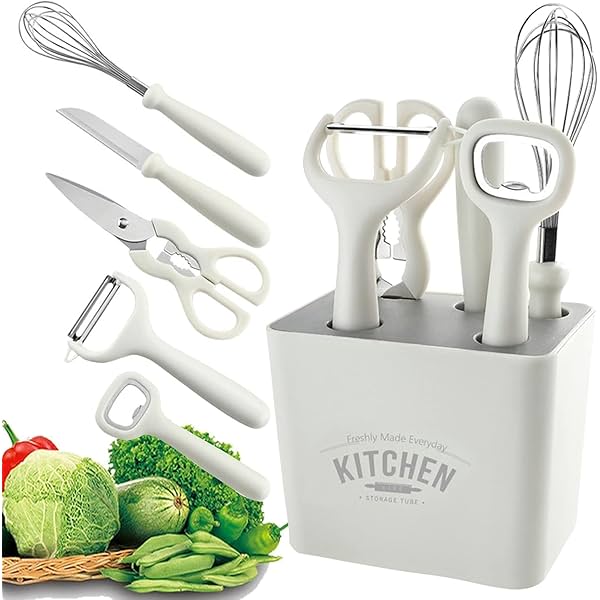 Image of Mirramor Stainless Steel 6-Piece Kitchen Gadgets Set