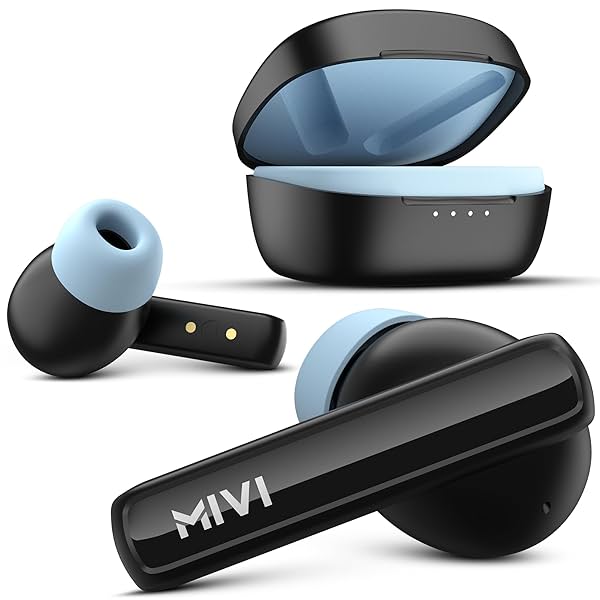 Image of Mivi DuoPods A450, True Wireless Earbuds with 13mm Rich Bass Drivers