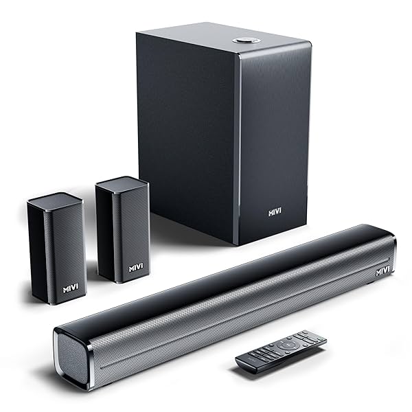 Image of Mivi Fort H350 Soundbar 350 Watts Speakers