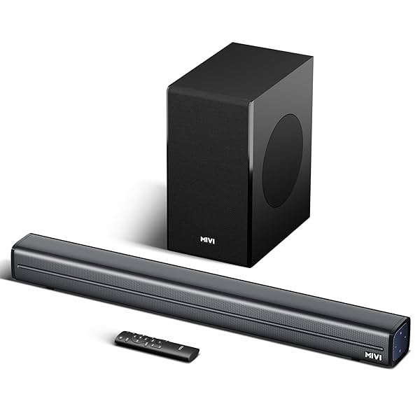 Image of Mivi Fort Q200 Soundbar with 200W Surround Sound