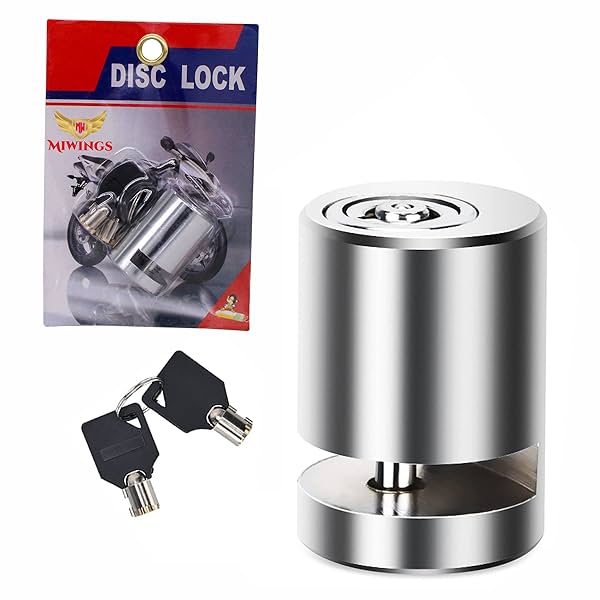 Image of Miwings Stainless Steel Disc Brake (Chrome Disk Lock)