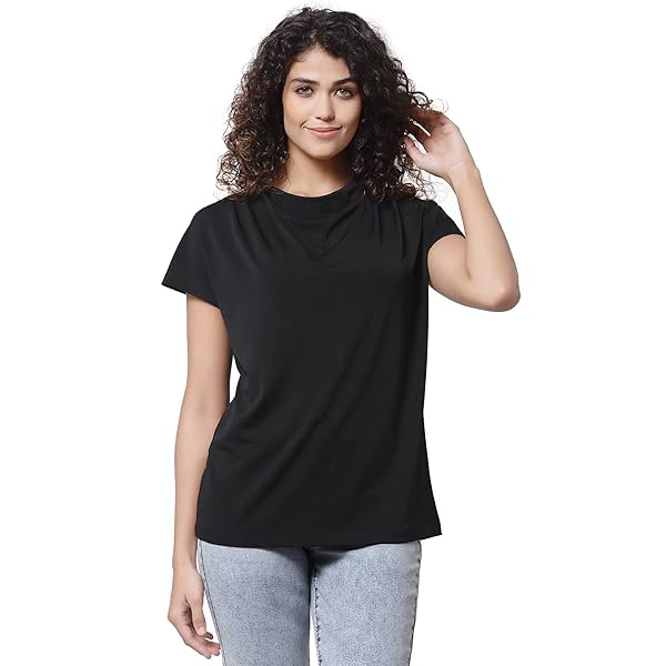 Image of Mode By Red Tape Women's Regular Fit T-Shirt