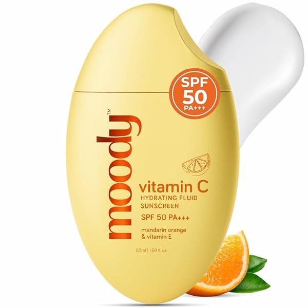 Image of Moody Vitamin C Sunscreen SPF 50 PA+++ 50ml