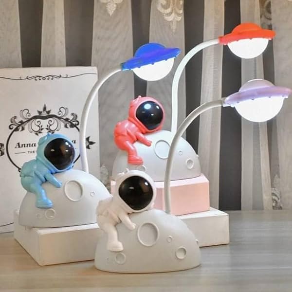 Image of MoonlitDreams Astronaut Moon Night Lamp