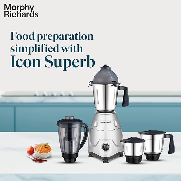 Image of Morphy Richards Icon Superb 750 Watts Mixer Grinder