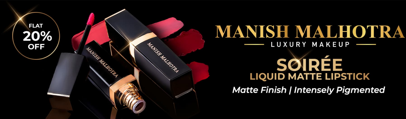 Image of MyGlamm Offer: Flat 20% Off on Soiree Liquid Matte Lipstick