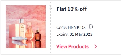 Image of Myntra Coupon: Flat 10% Off on H&M Kid's Fashion