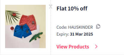 Image of Myntra Coupon: Flat 10% Off on Haus & Kinder Home Furnishing