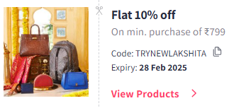 Image of Myntra Coupon: Flat 10% Off on Lakshita Women Clothing