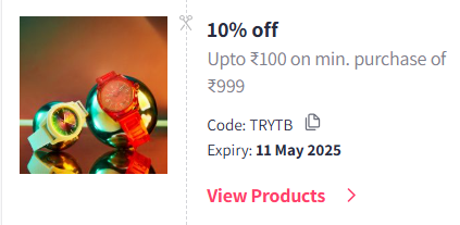 Image of Myntra Coupon: Flat 10% Off on TRYBUY.IN Men's Shirts