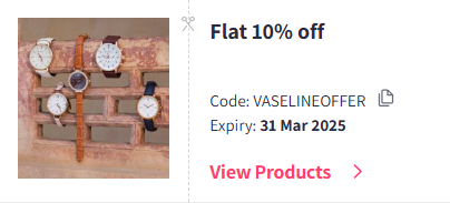 Image of Myntra Coupon: Flat 10% Off on Vaseline