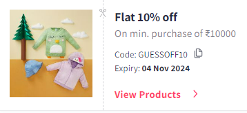 Image of Myntra Coupon: Flat 10% off on Guess Women's Handbags