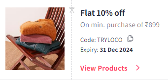 Image of Myntra Coupon: Flat 10% off on Locomotive Men's Fashion