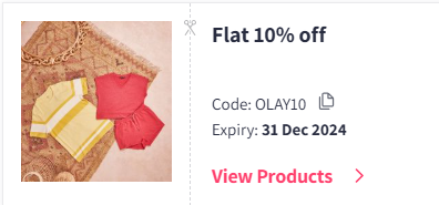 Image of Myntra Coupon: Flat 10% off on Olay Personal Care Product