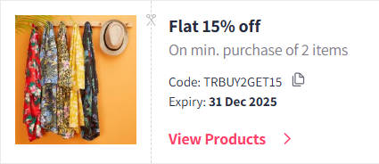 Image of Myntra Coupon: Flat 15% Off on True Religion Fashion