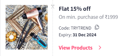 Image of Myntra Coupon: Flat 15% off on Fashion & Footwear