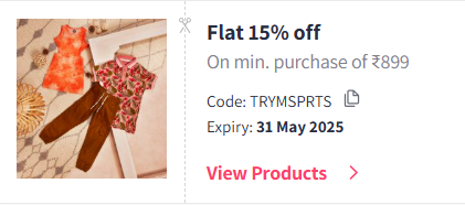 Image of Myntra Coupon: Flat 15% off on Men's Fashion