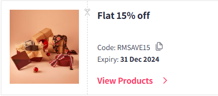 Image of Myntra Coupon: Flat 15% off on Realme Products