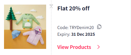 Image of Myntra Coupon: Flat 20% Off on Jeans