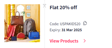 Image of Myntra Coupon: Flat 20% Off on U.S. Polo Kid's Fashion