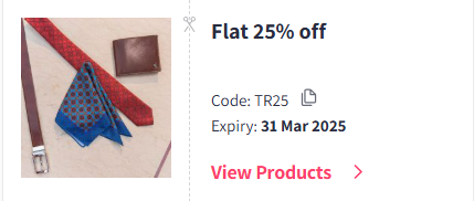 Image of Myntra Coupon: Flat 25% Off on Fashion