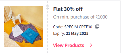 Image of Myntra Coupon: Flat 30% Off on Fashion & Beauty