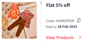 Image of Myntra Coupon: Flat 5% Off On Hair serum