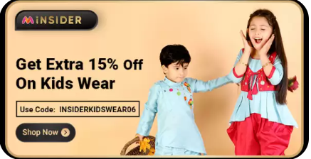 Image of Myntra Insider Offer : Extra 15% Discount on Kid's Fashion