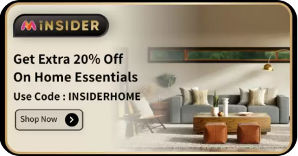 Image of Myntra Insider Offer: Extra 20% Discount on Home Essentials