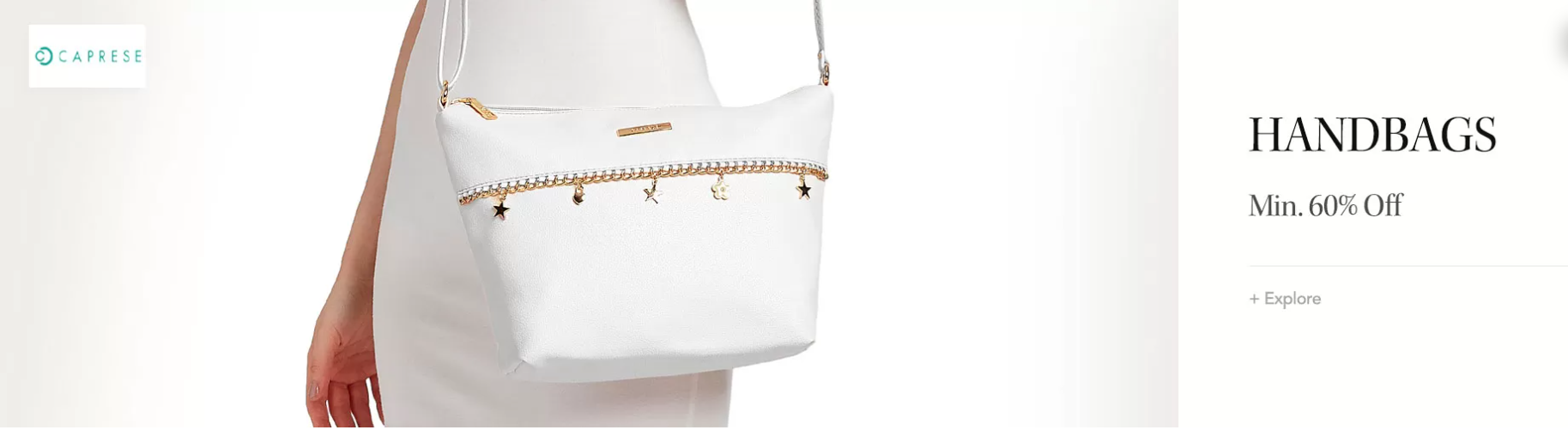 Image of Myntra : Min. 60% off on caprese handbags