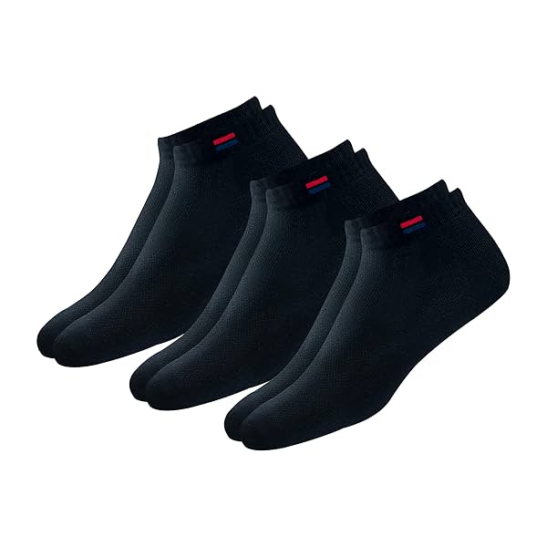 Image of NAVYSPORT Socks for Men Solid Ankle Length Cotton Socks