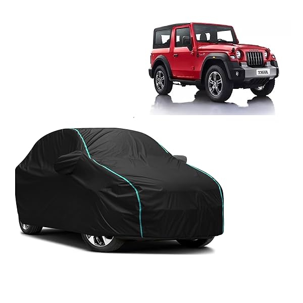 Image of NG AUTO FRONT Waterproof Cover Compatible with Mahindra Thar 