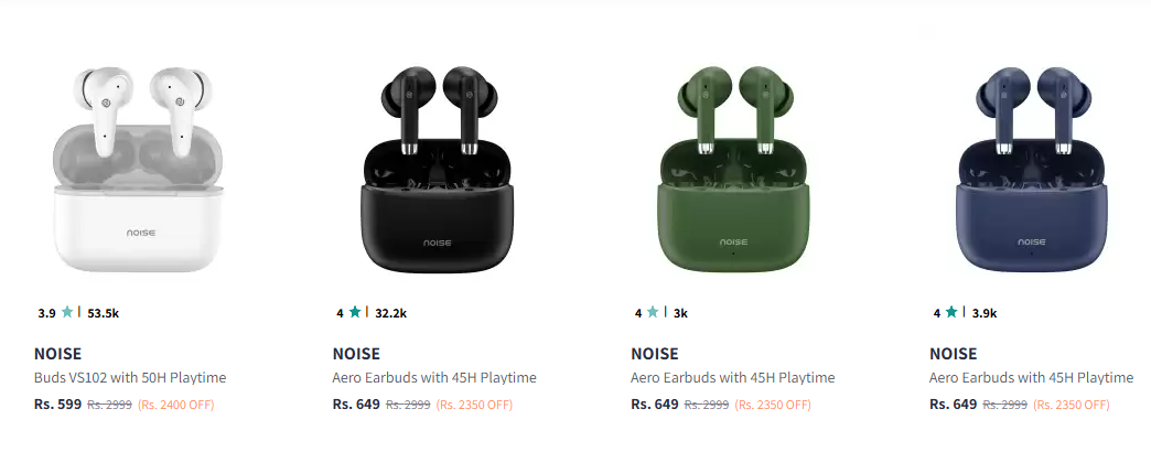 Image of NOISE Buds Starting At @₹599 