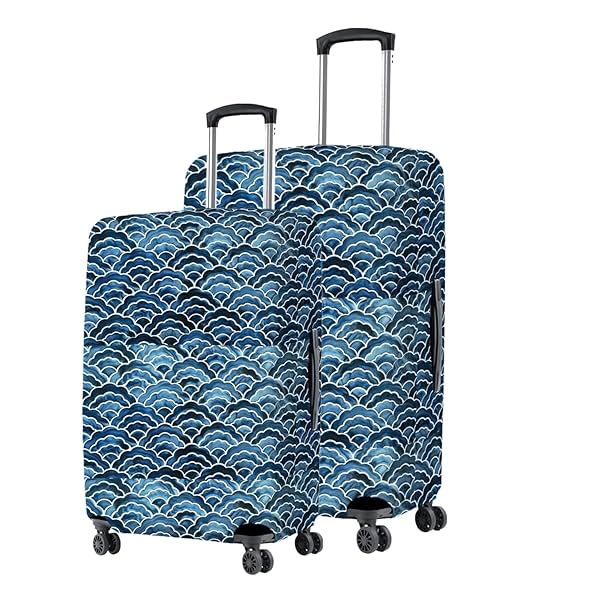 Image of Nasher Miles Polyester Protective Luggage Cover Set of 2