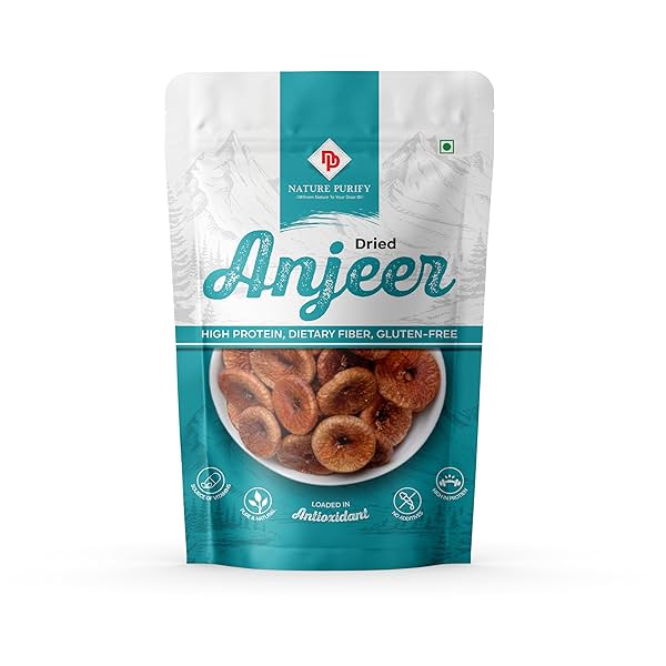 Image of Nature Purify Healthy Dry Fruit Dried Figs Afghani Anjeer (1000 Grams)