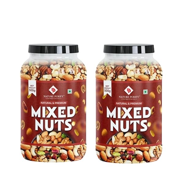 Image of Nature Purify Mixed Dry Fruits | 1Kg (Pack of 2, 500gm each)