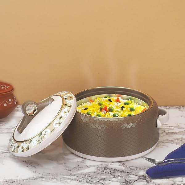 Image of Nayasa Coral Insulated Inner Steel Casserole | 1000 ML |