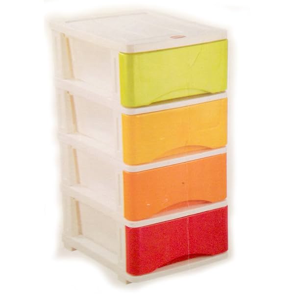 Image of Nayasa Multi-Compartment Plastic Drawers 