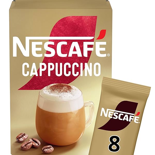 Image of Nescafe Gold Cappuccino, 4.37 Oz 124 Grams